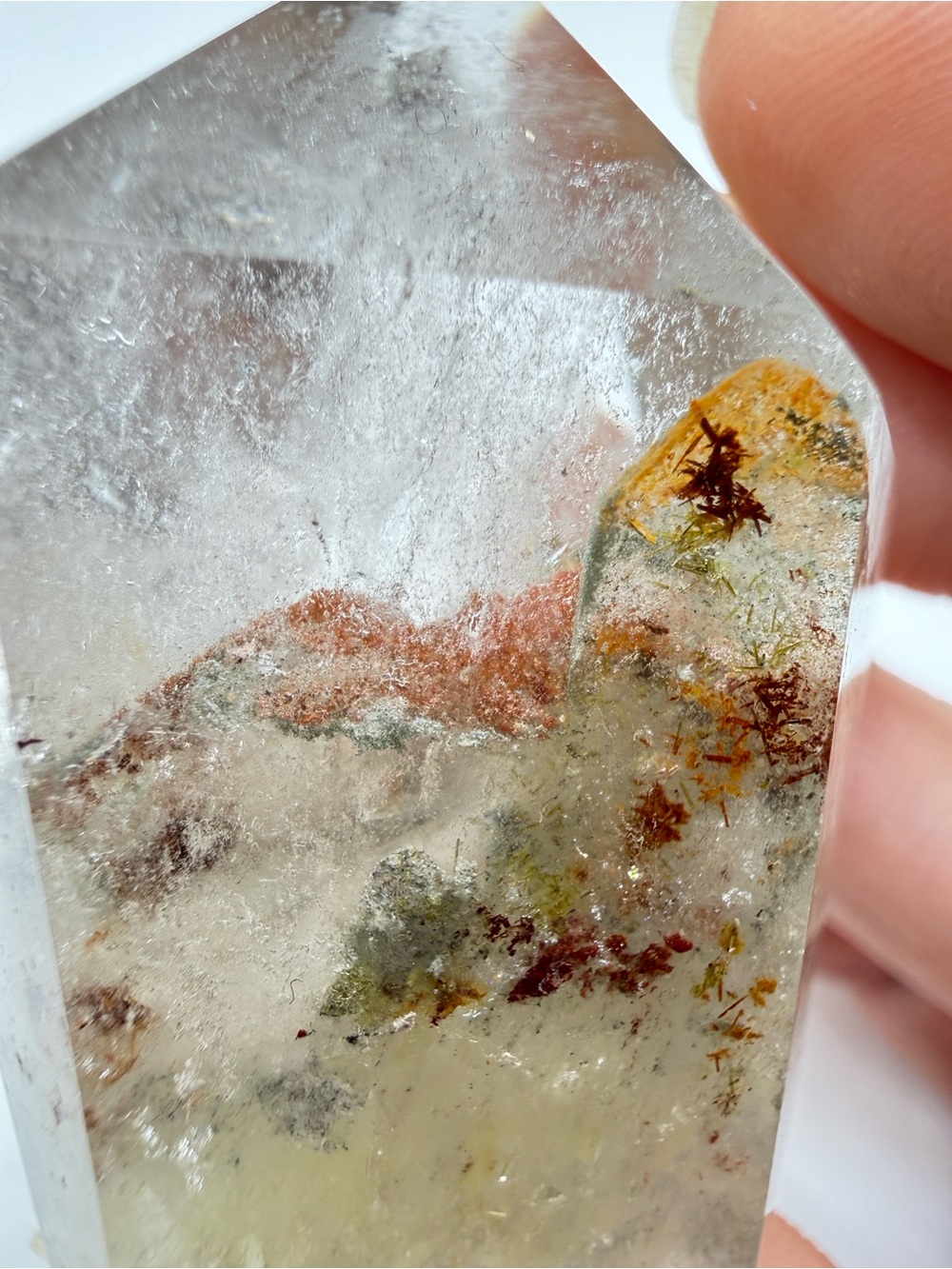 Garden (Lodolite) Quartz Tower
 -      Bio-Dome Botanical - Picture 6 of 10